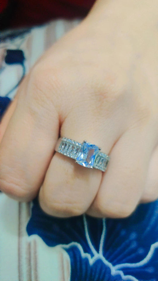 Zircon ring