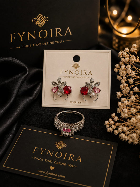 Flower earrings