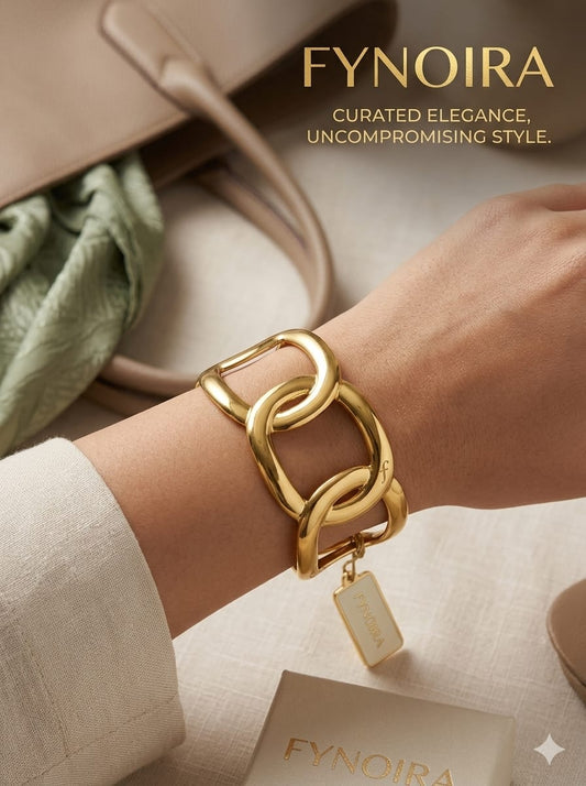Oval wrapped cuff