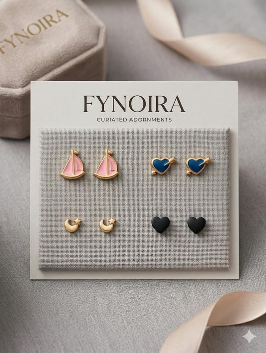 Different shape earrings