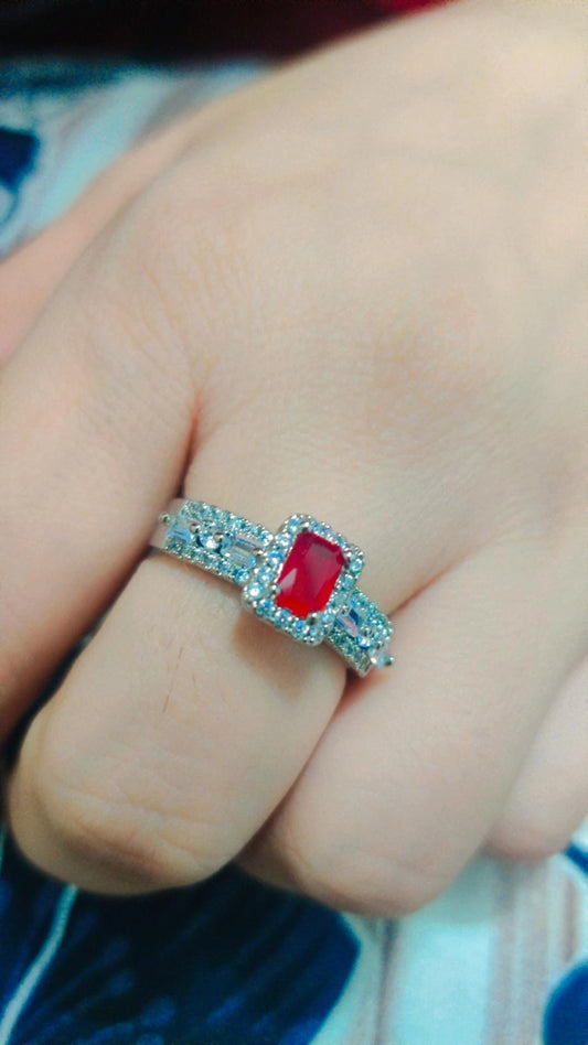 Zircon ring