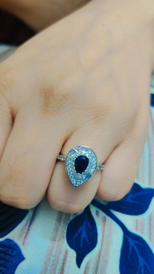 Tear drop ring