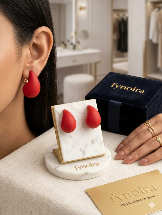 Drop earrings