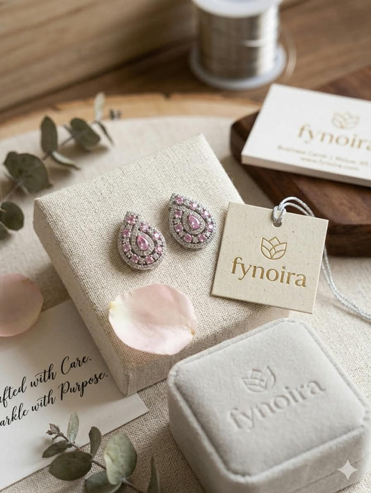 Teardrop cluster studs