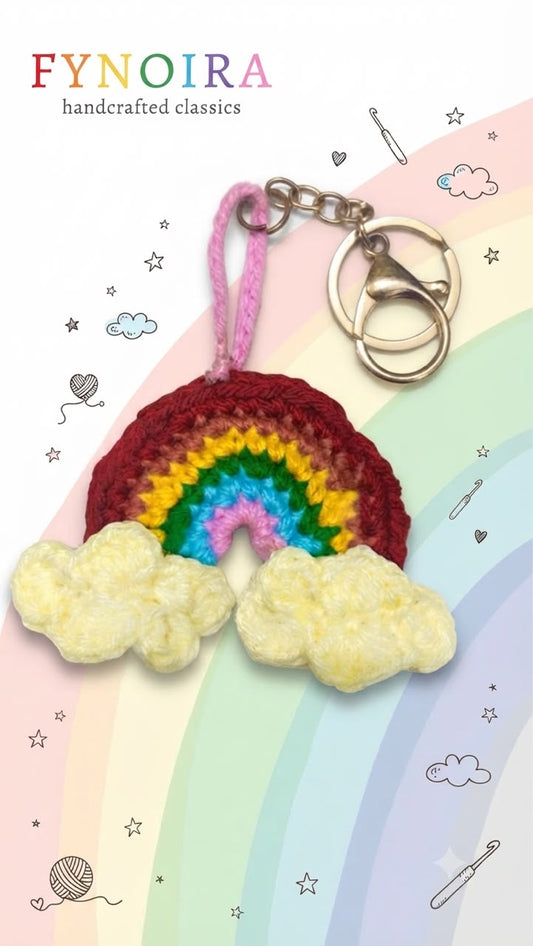 Rainbow keychain