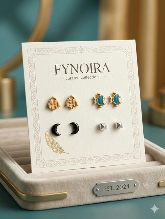 Different shape earrings