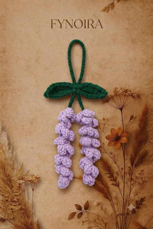 Lavender keychain