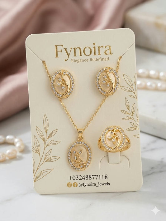 Flower pendent set