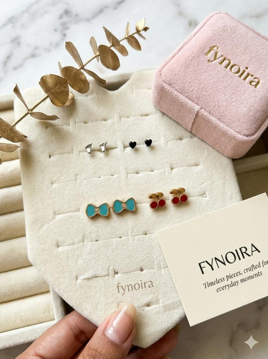 Different shape earrings