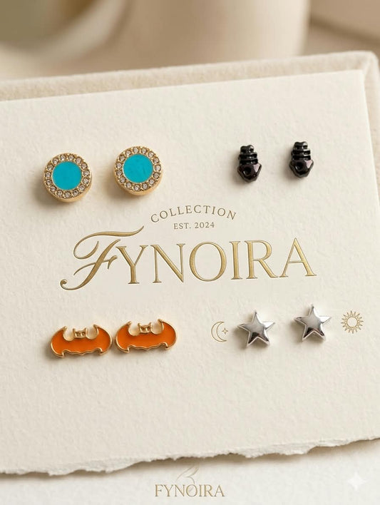 Different shape earrings